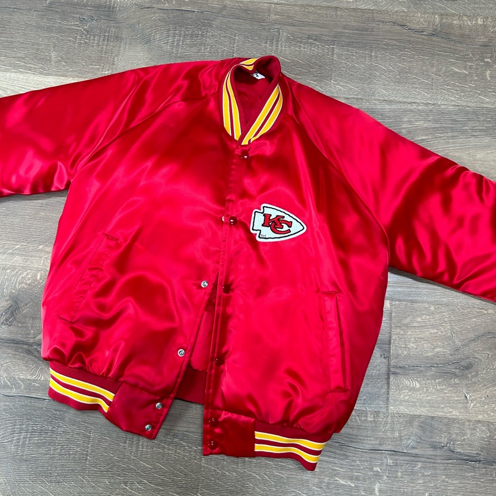 VTG Chalk Line Kansas City Chiefs Bomber Jacket